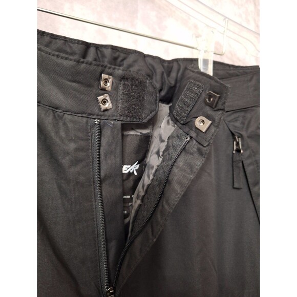 SkiGear Mens Insulated Cargo Ski  Pants Sz Large Black Weatherproof Outdoors - Picture 12 of 14